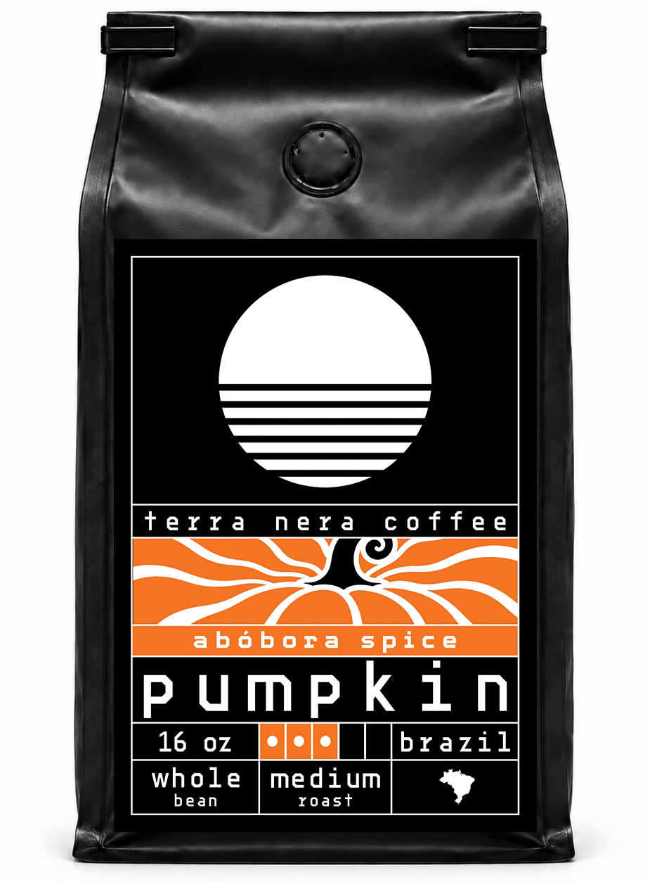 pumpkin coffee bag