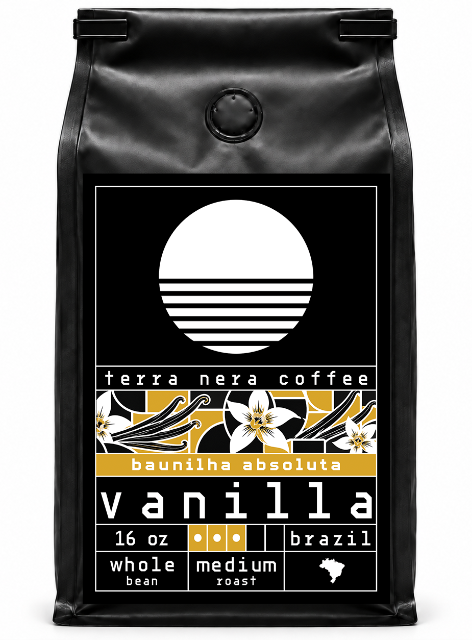 vanilla coffee bag