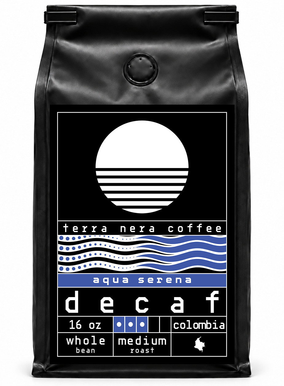 decaf coffee bag